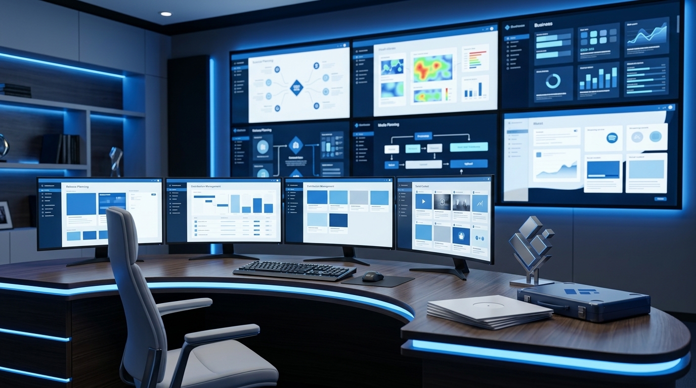 Bluehouse campaign and distribution command center